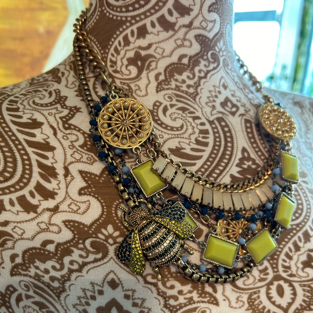 Custom, one-of-a-kind multi-strand necklace